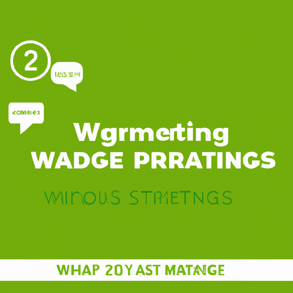 Strategies to Optimize Your WhatsApp Marketing Campaigns for 2024